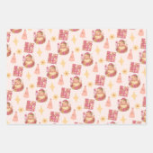 Groovy and Bright Santa Inpakpapier Vel (Voorkant 2)