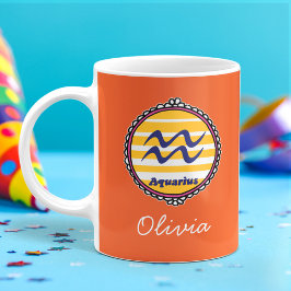 Groovy Aquarius Custom Koffiemok