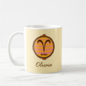 Groovy Aries Aangepast Koffiemok (Links)