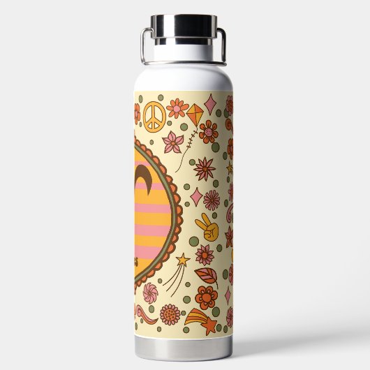 Groovy Aries Custom Waterfles (Achterkant)