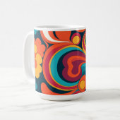 Groovy Art Coffee Mok (Voorkant links)