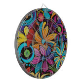 Groovy Art Dartboard Dartbord (Voorkant Links)