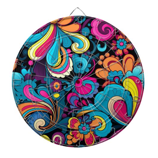 Groovy Art Dartboard Dartbord (Voorkant)