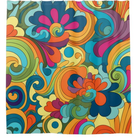 Groovy Art Douchegordijn (Voorkant)