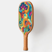 Groovy Art Pickleball Paddle (Links)