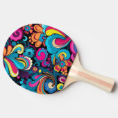 Groovy Art Ping Pong Paddle Tafeltennisbatje (Zijkant)