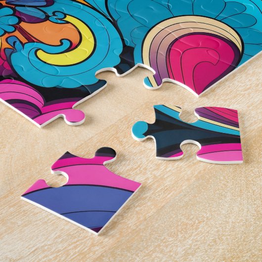 Groovy Art Puzzel (Zijkant)