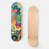 Groovy Art Skateboard (Voorkant)