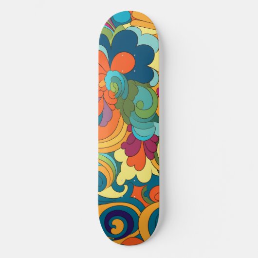 Groovy Art Skateboard (Voorkant)