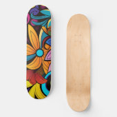 Groovy Art Skateboard (Voorkant)