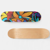 Groovy Art Skateboard (Horizontaal)