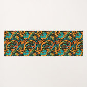 Groovy Art Yoga Mat (Achterkant (horizontaal))