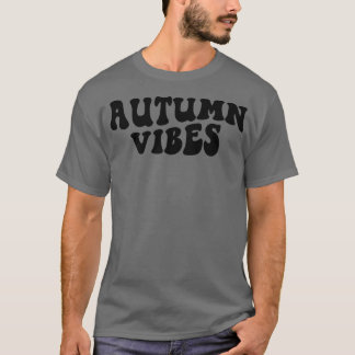 Groovy Autumn Vibes Retro Het is Herfst Yall Autum T-shirt
