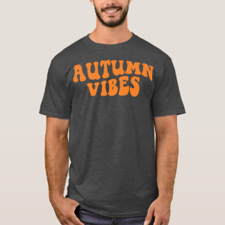 Groovy Autumn Vibes retro its Herfst Yall Autumn T T-shirt