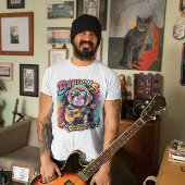 Groovy Baboon: Bavianen zijn aap-absoluut cool T-shirt