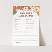 Groovy Baby Advice and Predictions