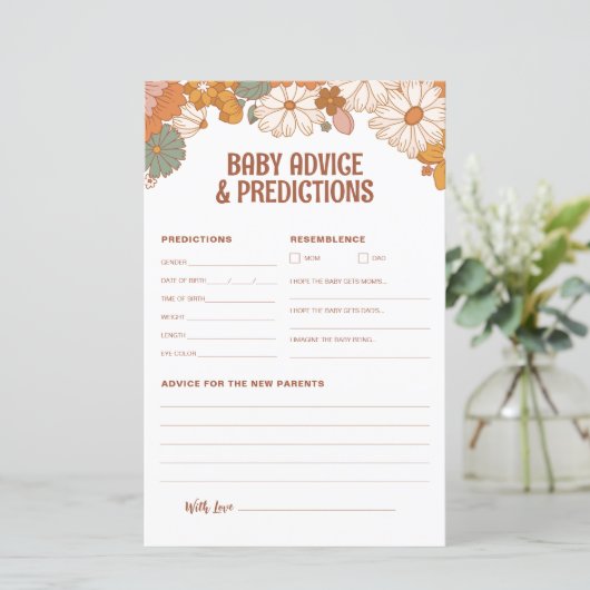 Groovy Baby Advice and Predictions (Staand voorkant)