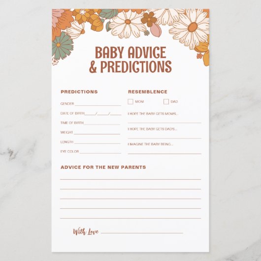 Groovy Baby Advice and Predictions (Voorkant)