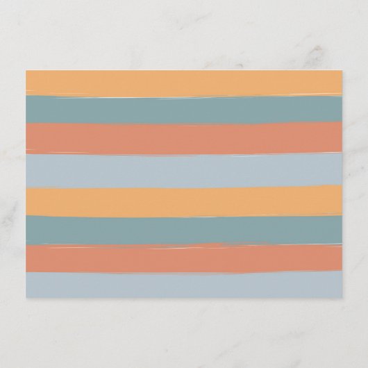 Groovy Baby Advice Retro Sunshine Baby shower Advieskaart (Achterkant)