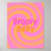 Groovy Baby Poster (Voorkant)