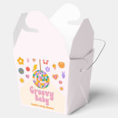 Groovy Baby Retro 70's Disco Ball Baby shower Bedankdoosjes (Geopend)