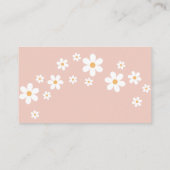 Groovy Baby Retro Baby shower Book Request Informatiekaartje (Achterkant)