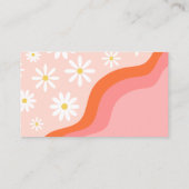 Groovy Baby shower Boeken voor Baby Kaart (Achterkant)