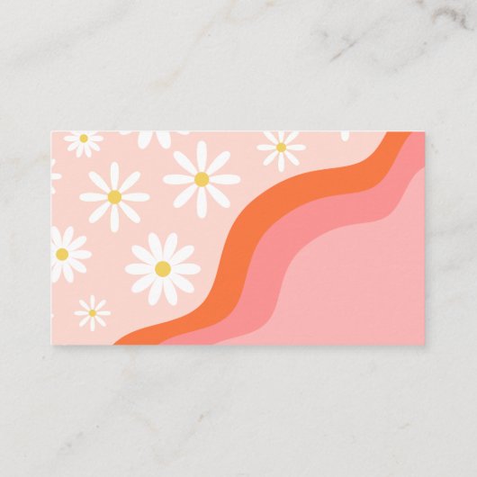 Groovy Baby shower Boeken voor Baby Kaart (Achterkant)