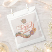 Groovy Baby shower Party Favors Bag Bedankzakje (Geknipt)