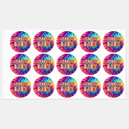 Groovy Baby Stickers (Vel)