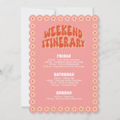 Groovy Bach - Uitnodiging voor vrijgezellenfeest (Achterkant)