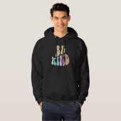 Groovy BE KIND Retro Choose Kindness Anti Bully Fr Hoodie (Voorkant volledig)