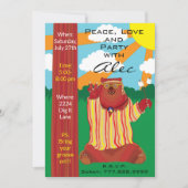 Groovy Beer 1960"s stijluitnodiging Kaart (Voorkant)