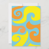 Groovy Beer 1960"s stijluitnodiging Kaart (Achterkant)