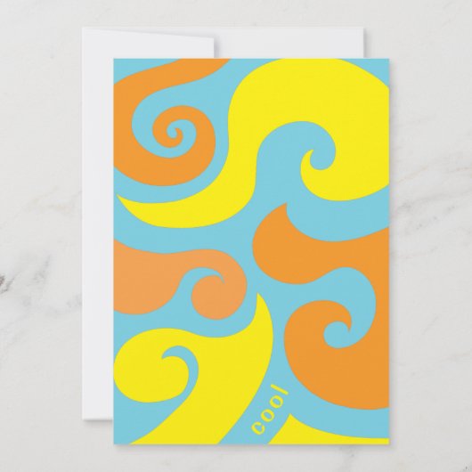 Groovy Beer 1960"s stijluitnodiging Kaart (Achterkant)