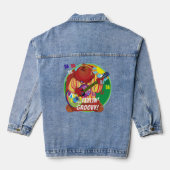 GROOVY BEER DENIM JACKET (Achterkant)