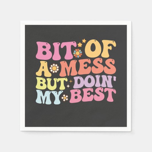 Groovy beetje een puinhoop maar doen mijn beste re servet (Voorkant)