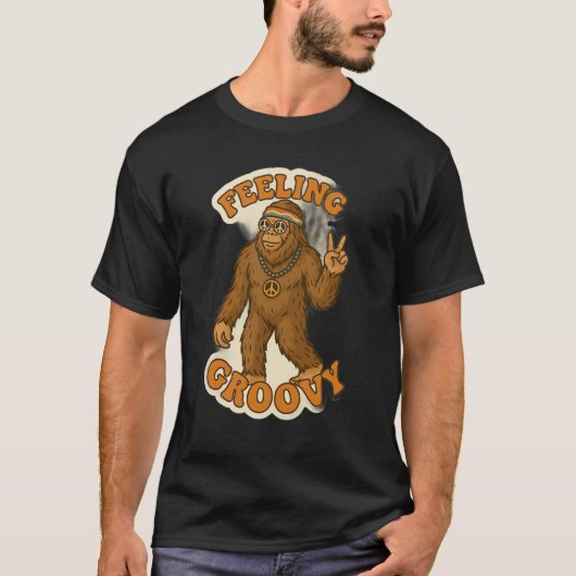 Groovy Bigfoot Tshirt (Voorkant)