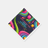 Groovy Birthday Bash Servet (Hoek)