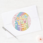 Groovy Birthday Favor Tag | Sticker van Groovy (Envelop)