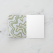 Groovy Birthday in Sage Green (Binnen)