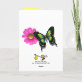 Groovy Birthday Kaart (Achterkant)