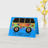 GrOoVy BiRtHDay Kaart (Gele Bloem)