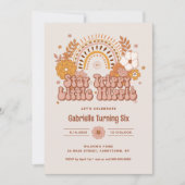 Groovy Birthday Uitnodiging (Voorkant)