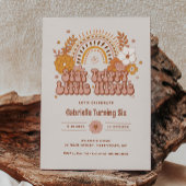 Groovy Birthday Uitnodiging