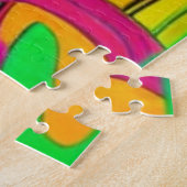 Groovy Black Cat Legpuzzel (Zijkant)