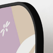 Groovy Bloem Golfpatroon Pickleball Paddle (Links Detail)