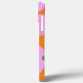 Groovy Bloem Helder Oranje Patroon Naam      Case-Mate iPhone Case (Achterkant / Links)