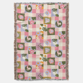 Groovy Bloem Jungle Print Deken
