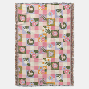 Groovy Bloem Jungle Print Deken